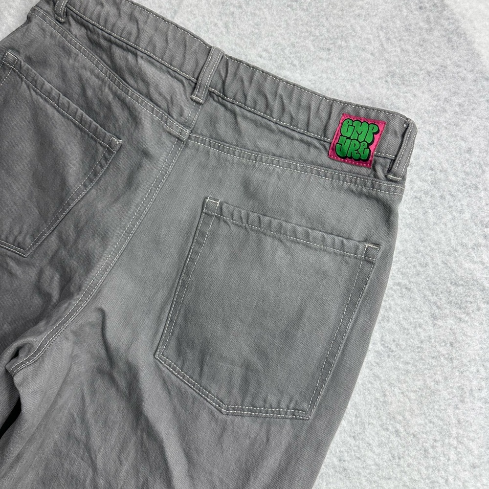 Empyre Tori Porkchop Pocket Grey Cargo Skate Jeans Size 10 - Picture 5 of 11